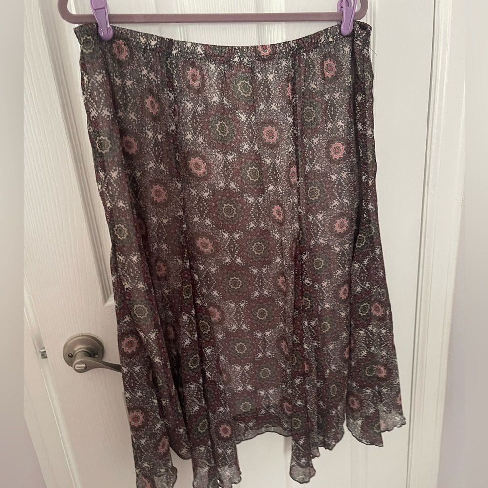 Christopher & Banks Pull on Skirt XL